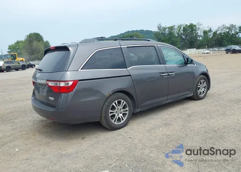 2012 Honda Odyssey Ex-L из США, поврежденный, VIN 5FNRL5H63CB077598